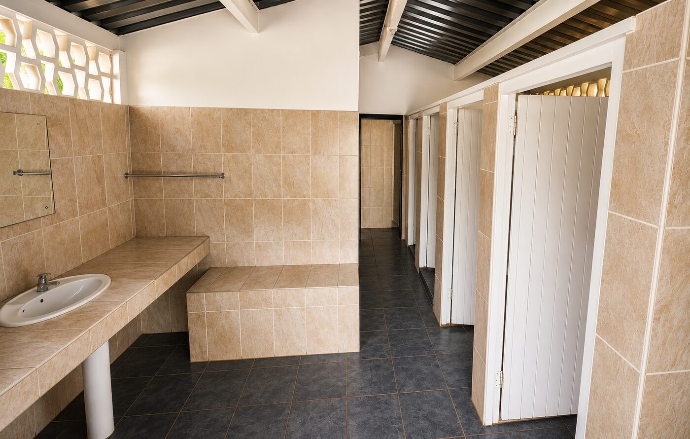 Campsite ablution facilities